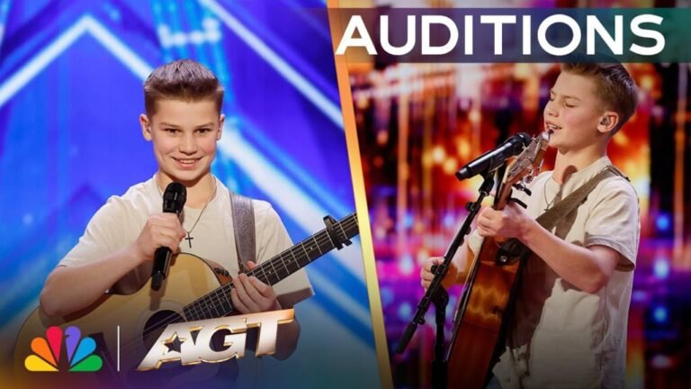 13-Year-Old Chase Varnes Wins Hearts With “Life Goes On” on AGT! Check Full Video In First Comments.