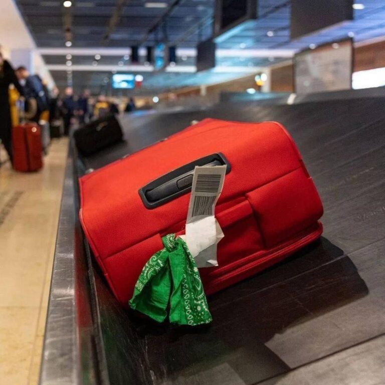 If you are a baggage handler, here’s why you never should tie anything to your suitcase
