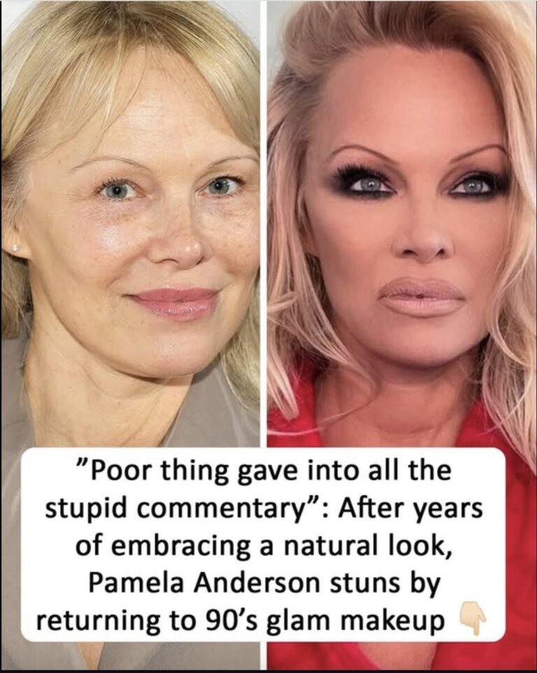 Pamela Anderson stuns fans after returning to her iconic ’90s look.