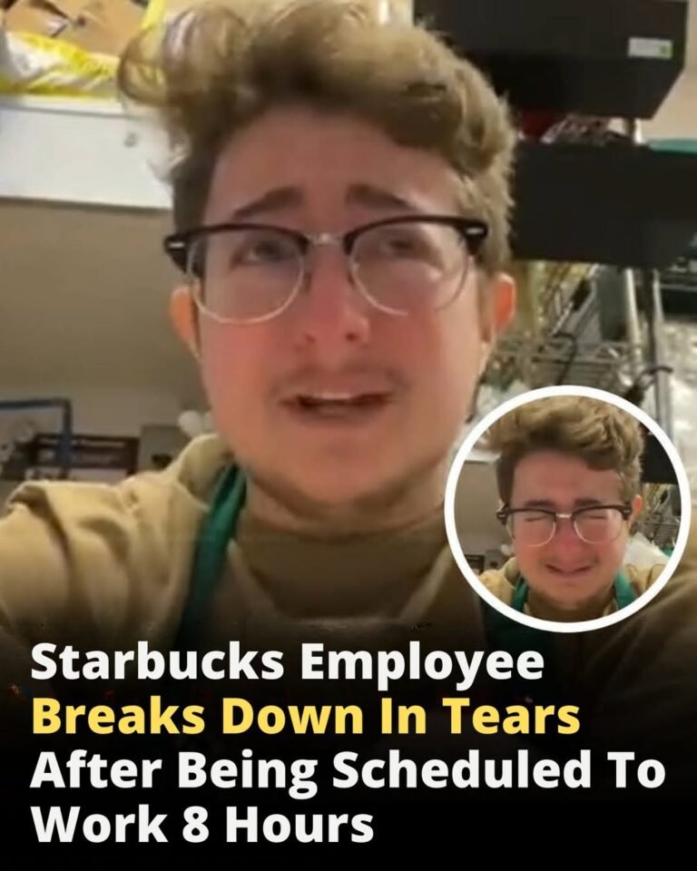 Emotional Starbucks Employee Reaction Over Long-Hour Shift Sparks Debate