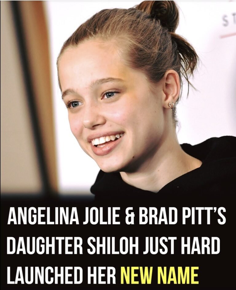 Angelina Jolie & Brad Pitt’s daughter has changed her name again