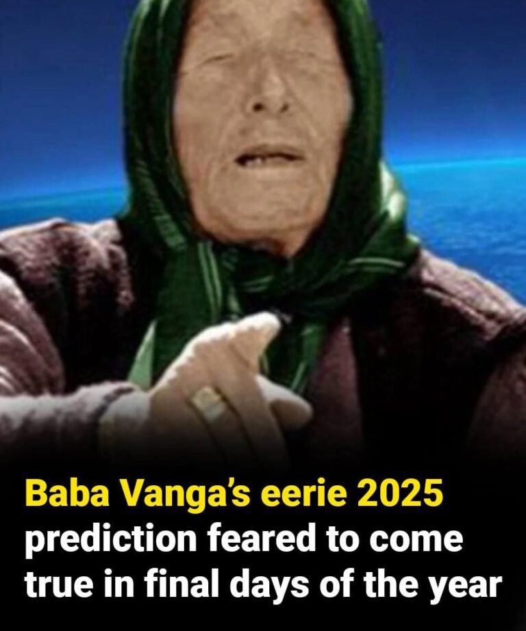 Baba Vanga’s eerie 2025 prediction feared to come true in final days of the year