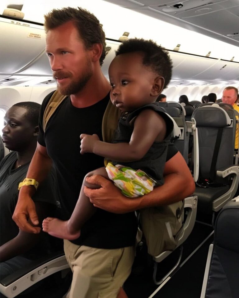 MAN OFFERED TO HELP ME WITH MY BABY ON A PLANE — I WAS GRATEFUL, UNTIL I SAW WHAT HE DID TO MY SON I was on a flight from Atlanta to San Francisco with my 14-month-old baby. As any parent knows, traveling with an infant can be incredibly stressful, and this flight was no exception. My baby was fussy and crying, and I could feel the judgmental stares from other passengers. I understood their frustration, having been in their position before. About an hour into the flight, a kind-looking man sitting across the aisle offered to help. With a warm smile, he said, “Would you like me to hold your baby for a while? I have a daughter around the same age, and I know how tough it can be. Let me take her for a bit; I think I can calm her down.” Desperate for a break, I reluctantly agreed. He seemed genuine, and I was exhausted. He took my baby and began playing with her gently. Seeing my daughter smile for the first time in a while, I turned around to get my laptop and some snacks from my backpack. But when I turned back, I couldn’t believe my eyes. My blood ran cold, and I went pale when… ⬇️ (The continuation and the full story are below in the first comment)
