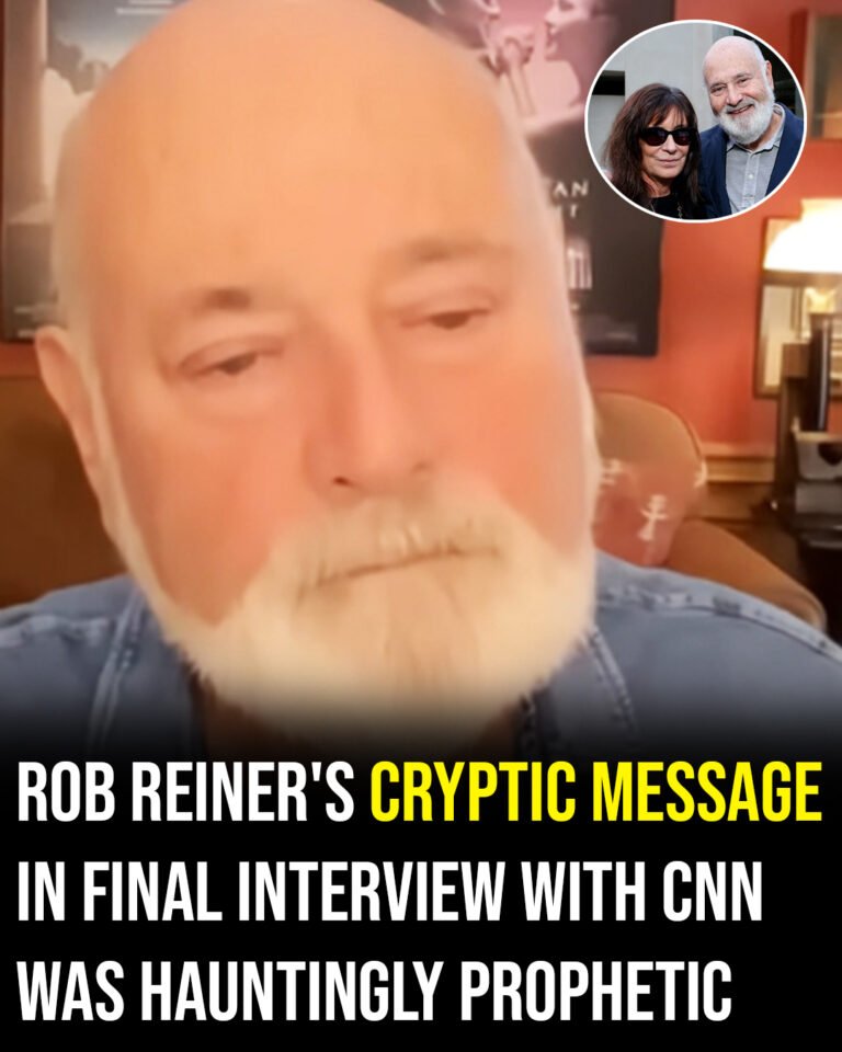 Rob Reiner’s cryptic message in final interview with CNN