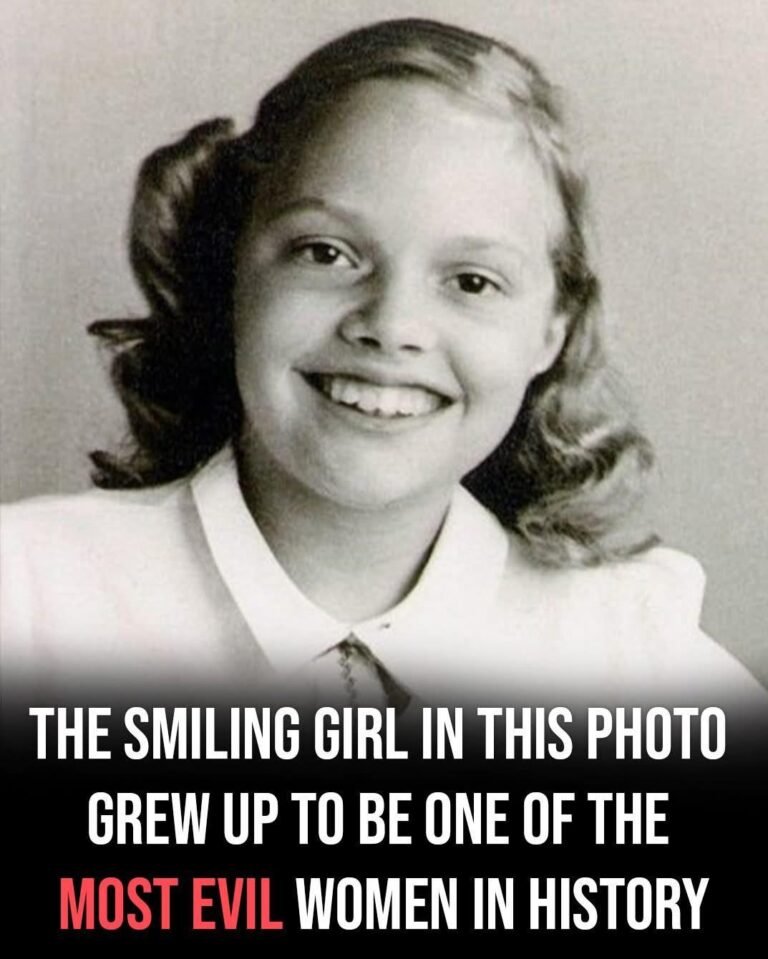 She looked so innocent — but grew up to become one of the most notorious female killers.
