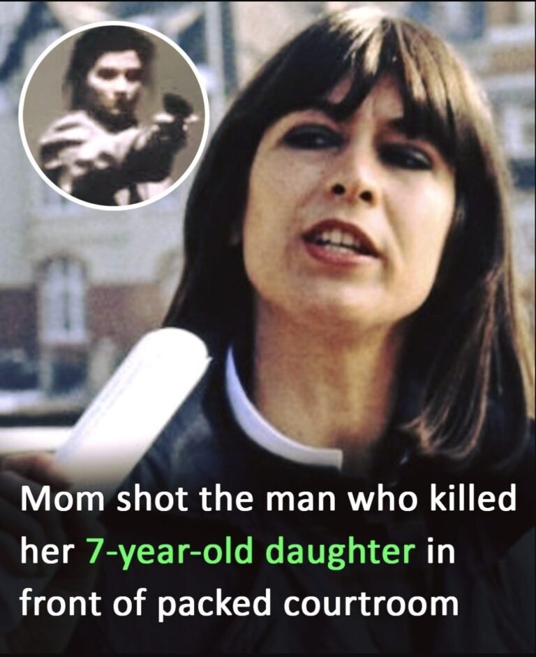 “Revenge mom” shot her child’s murder in the middle of his trial.