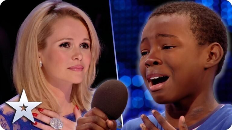 During an emotional Beyoncé cover on Britain’s Got Talent, Malaki fights back tears