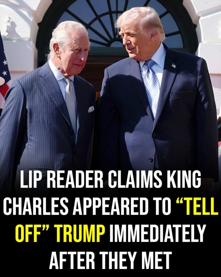 Lip reader claims King Charles appeared to “tell off” Trump immediately after they met