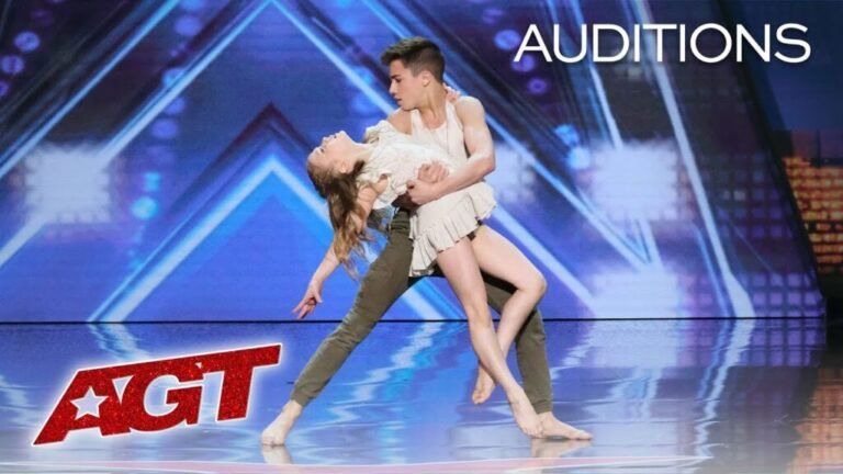 Kid Dancers Izzy and Easton Dazzle With Contemporary Dance