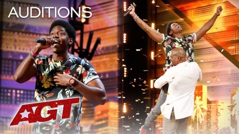 “Golden Buzzer Moment: Joseph Allen’s Original Song Sends Audience Into Frenzy”