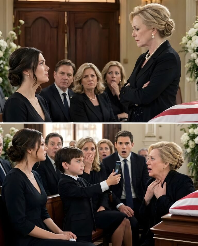 At My Husband’s Funeral, My Son Exposed the Truth