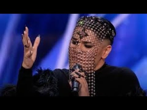 Sheldon Riley Removes His Mask on the AGT Stage