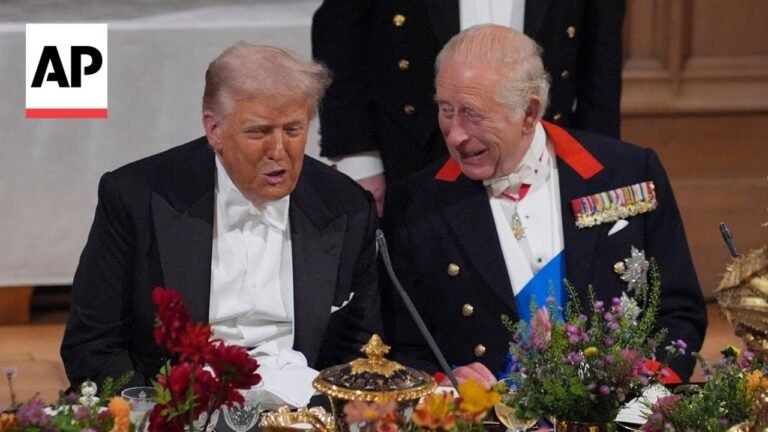 “The Room Erupted — King Charles Stole the Night with One Brutal Joke to the U.s. President”