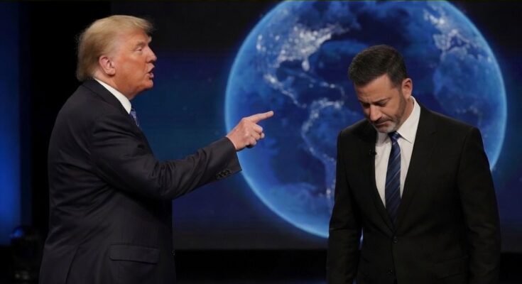 Trump Demands Jimmy Kimmel’s Firing Over ‘Expectant Widow’ Joke