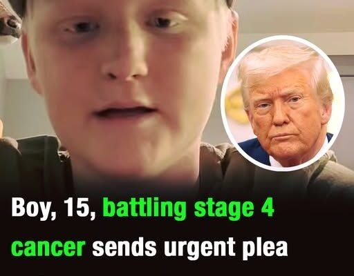 A 15-year-old boy fighting stage 4 cancer shared an urgent message through his mother’s Facebook account, which has now reportedly gained attention from Donald Trump. – Terbv