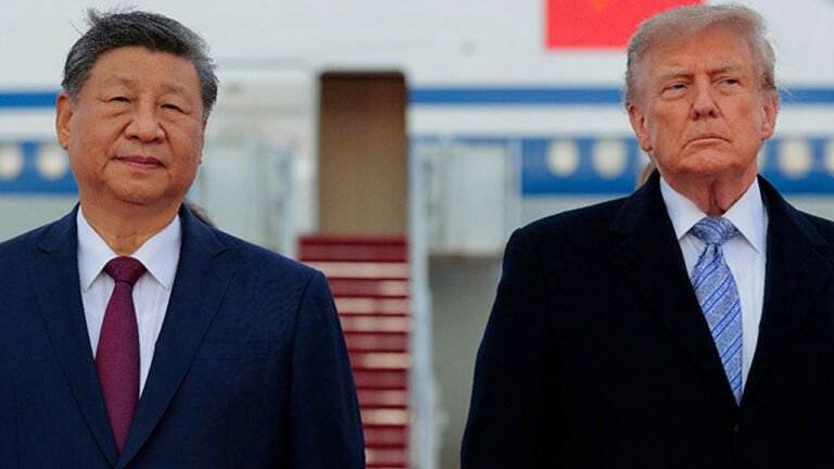The five-word confession Trump didn’t think anyone would hear revealed by lip reader after Xi’s state visit
