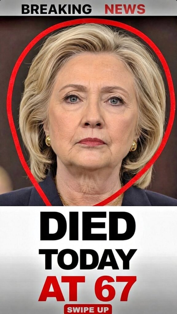 Our thoughts and prayers are with Hillary Clinton