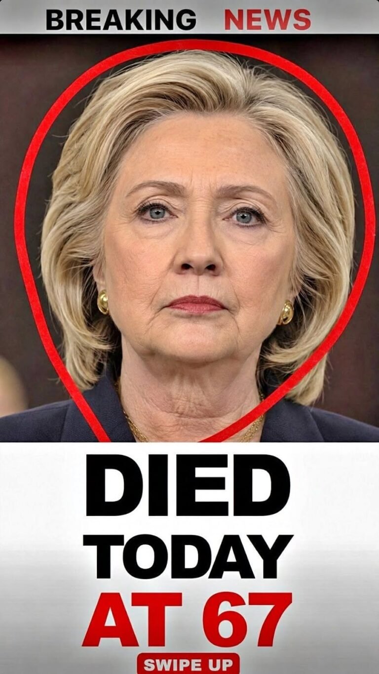 Our thoughts and prayers are with Hillary Clinton
