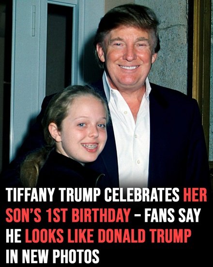 Tiffany Trump shares new photos as she celebrates her son’s first birthday, and fans notice one thing